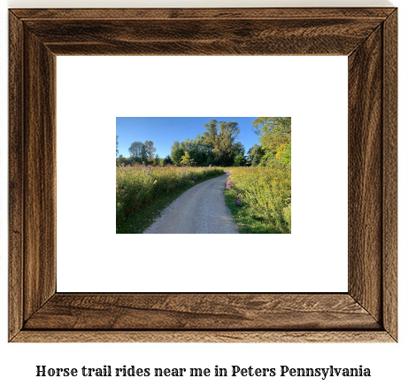 horse trail rides near me in Peters, Pennsylvania